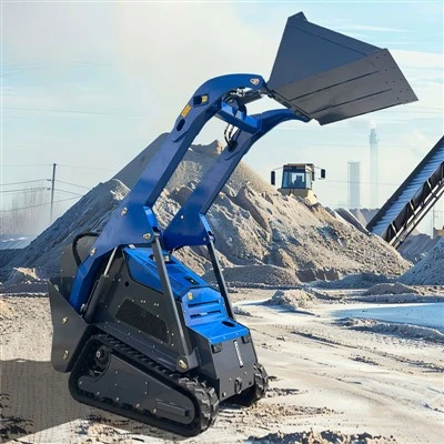 Mini Track Loader Skid Steer Nrog Txuas